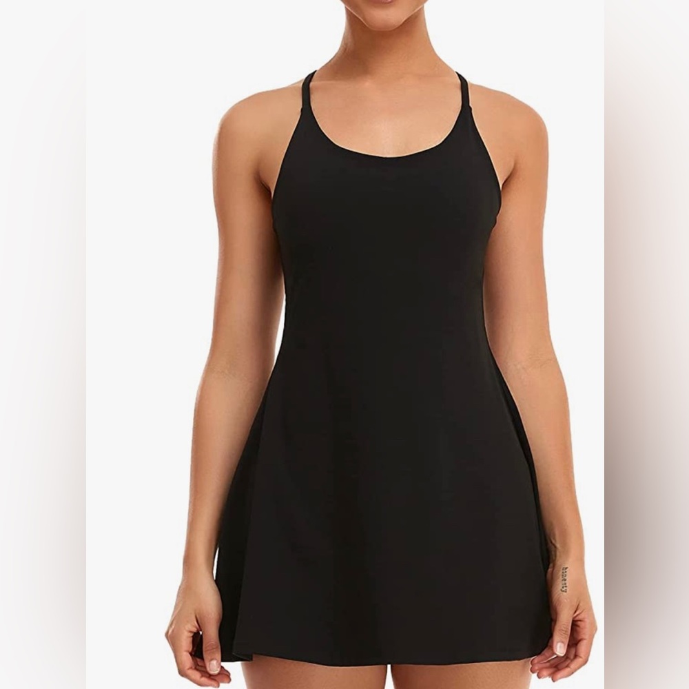 Sports depot black tennis dress// size: S